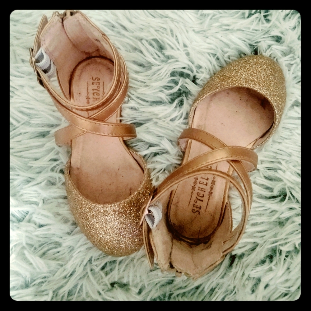 Little girls shoes for a special occasion, Easter